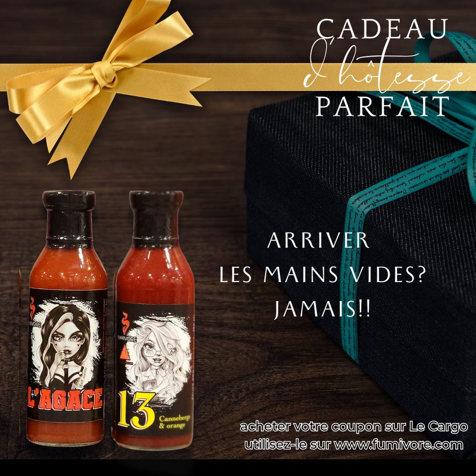 Kit duo pour hôtesse - 2 sauces - Cargo